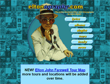 Tablet Screenshot of eltonography.com